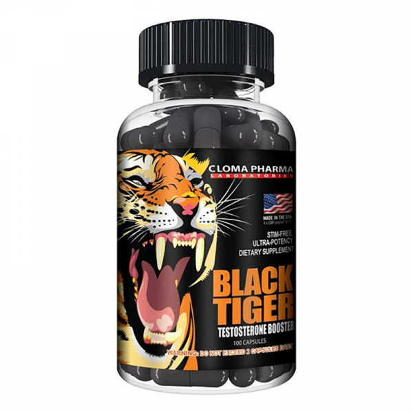 CLOMA PHARMA LABORATORIES BLACK TIGER 25 100 CAPS